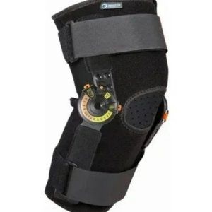 NEW Nvorliy Hinged ROM Adjustable Knee Brace Immobilizer Support Stabilizer ACL